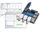 小小DrDAQ数据博士板，与电脑智能组合为多功能测试仪