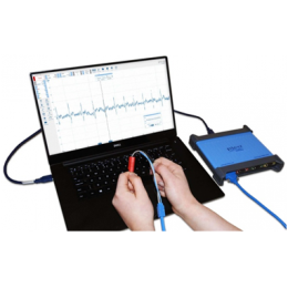 使用PicoScope4444进行心跳信号测试