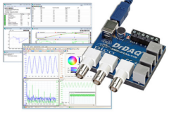 小小DrDAQ板，与电脑智能组合成多功能测试仪器